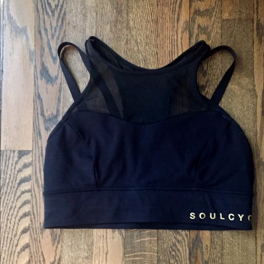 Lululemon Soulcycle Mesh Top Sports Bra